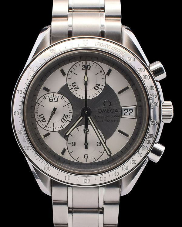 Omega Speedmaster Date 39MM Silver Dial Steel Bracelet (3513.30.00)