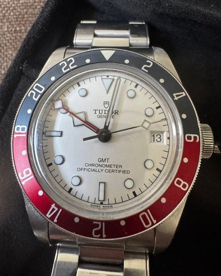 2025 Tudor Black Bay GMT "Pepsi" 41MM White Dial Steel Bracelet (79830RB)