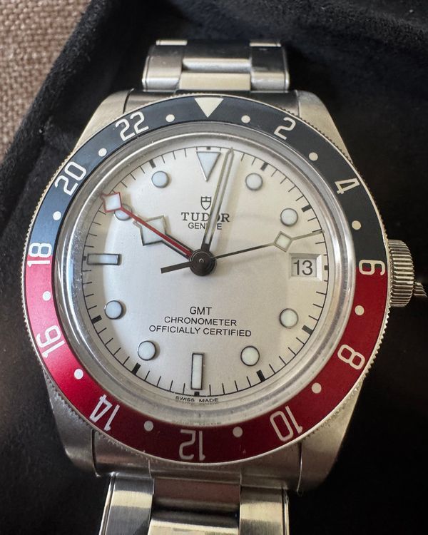 2025 Tudor Black Bay GMT "Pepsi" 41MM White Dial Steel Bracelet (79830RB)
