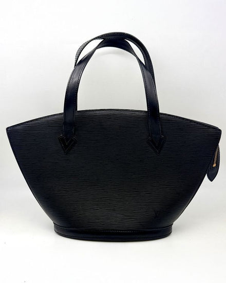 Louis Vuitton Saint-Jacques Medium Shopping Tote 15 × 9.5 × 4IN Epi Leather Gold-Tone Hardware Leather Straps (M52272)