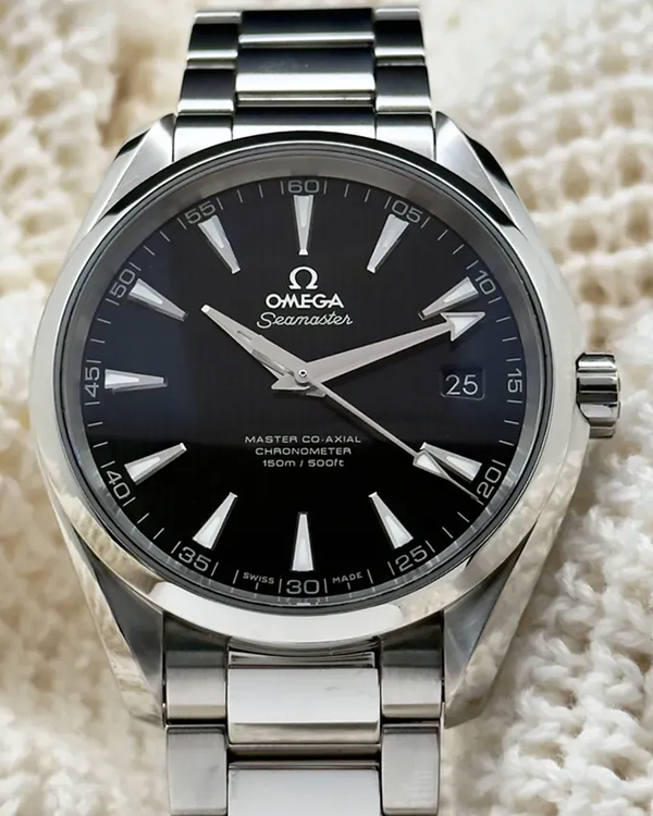 2019 Omega Seamaster Aqua Terra 150M 41.5MM Black Dial Steel Bracelet (231.10.42.21.01.003)