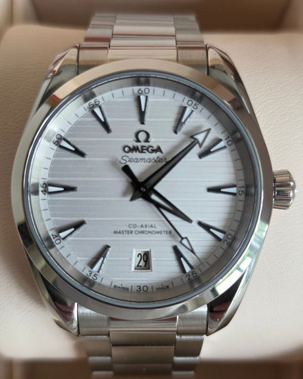 2021 Omega Seamaster Aqua Terra 150M 38MM Silver Dial Steel Bracelet (220.12.38.20.02.001)