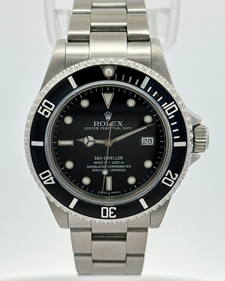 2007 Rolex Sea-Dweller 40MM Black Dial Oyster Bracelet (16600)