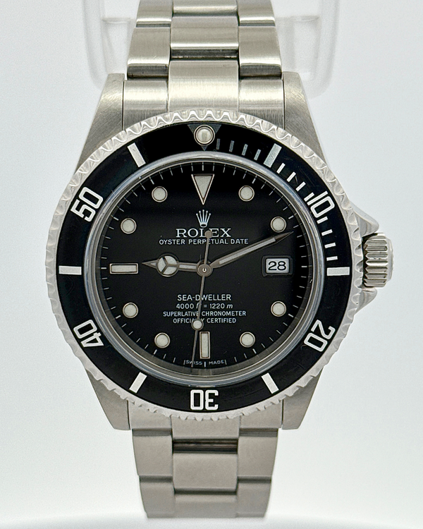 2007 Rolex Sea-Dweller 40MM Black Dial Oyster Bracelet (16600)
