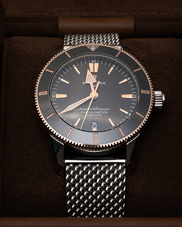 2021 Breitling Superocean Heritage B20 S.E. 44MM Black Dial Steel Bracelet (UB2030121B1A1)