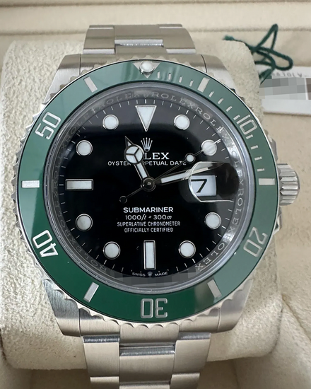 No Reserve - 2023 Rolex Submariner Date "Starbucks" 41MM Black Dial Oyster Bracelet (126610LV)