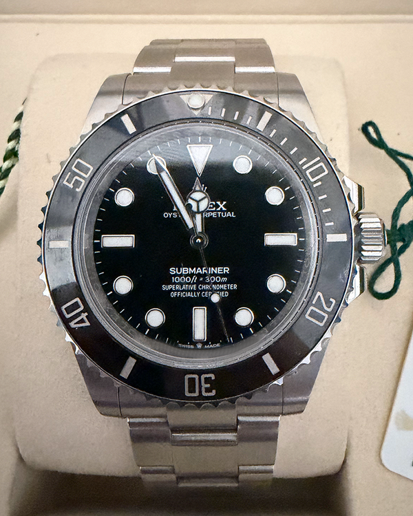 2026 Rolex Submariner No-Date 41MM Black Dial Oyster Bracelet (124060)
