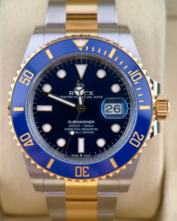 2026 Rolex Submariner Date "Bluesy" 41MM Blue Dial Two-Tone Oyster Bracelet (126613LB)