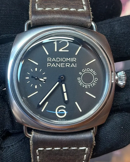 2022 Panerai Radiomir 8 Days L.E. 45MM Black Dial Leather Strap (PAM00992)