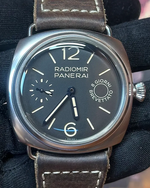 2022 Panerai Radiomir 8 Days L.E. 45MM Black Dial Leather Strap (PAM00992)