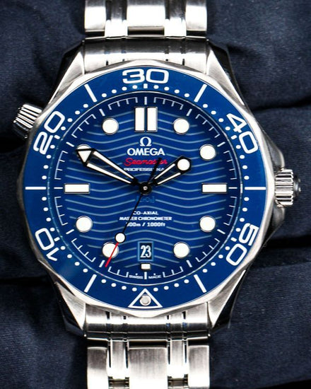 No Reserve - 2024 Omega Seamaster Diver 300M 42MM Blue Dial Steel Bracelet (210.30.42.20.03.001)