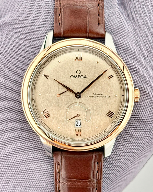 2026 Omega De Ville Prestige 41MM Linen Dial Leather Strap (434.23.41.21.09.001)