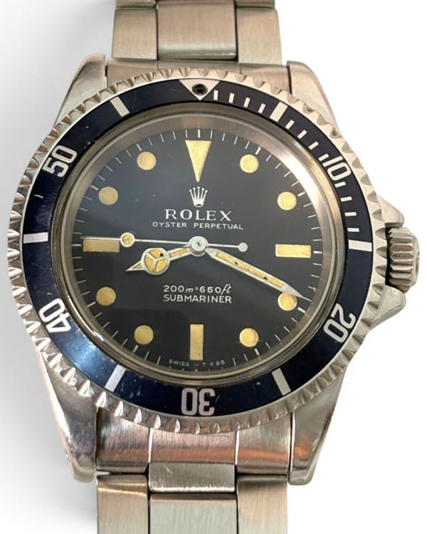 Rolex Submariner No-Date 40MM Black Dial Oyster Bracelet (5513)