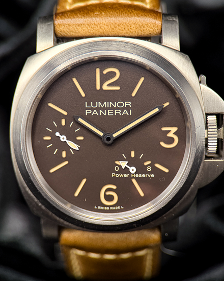 No Reserve - 2021 Panerai Luminor 8 Days Power Reserve 44MM Brown Dial Leather Strap (PAM00797)