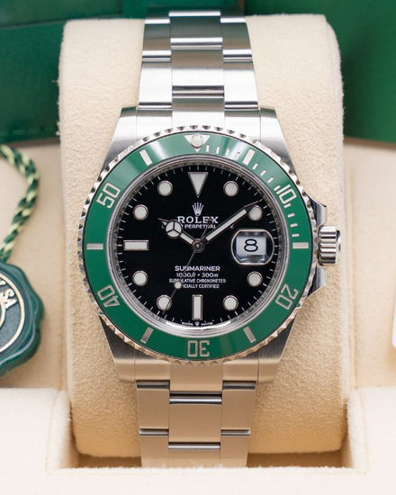 2020 Rolex Submariner Date "Starbucks" 41MM Black Dial Oyster Bracelet (126610LV)