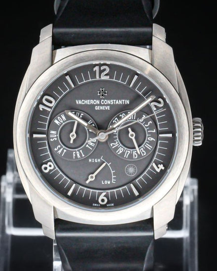 2011 Vacheron Constantin Quai De I'lle 41MM Grey Dial Rubber Strap (85050-000T-K924I)