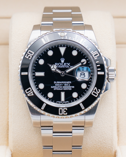 Rolex Submariner Date 40MM Black Dial Oyster Bracelet (116610LN)