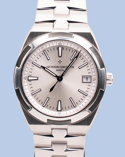 2018 Vacheron Constantin Overseas 41MM Silver Dial Steel Bracelet (4500V/110A-B126)