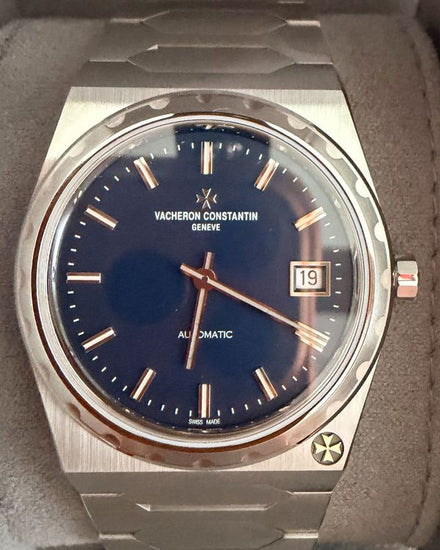 2026 Vacheron Constantin Historiques 222 37MM Blue Dial Steel Bracelet (X42AB934)