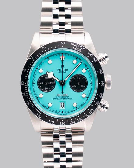 2026 Tudor Black Bay Chrono 41MM Blue "Flamingo" Dial Steel Bracelet (79360N)