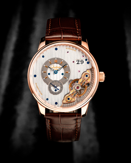 2023 Glashütte Original PanoMaticInverse 42MM Rhodium Dial Leather Strap (1-91-02-01-05-62)