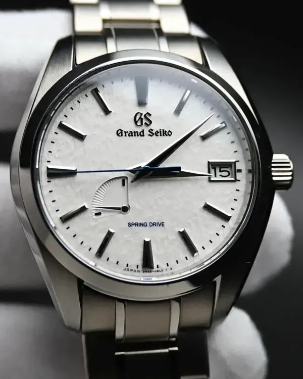 No Reserve - 2026 Grand Seiko Heritage Collection 41MM White Dial Titanium Bracelet (SBGA211)