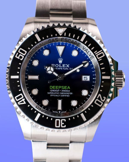2026 Rolex Sea-Dweller Deepsea "James Cameron" 44MM Blue Dial Oyster Bracelet (136660)