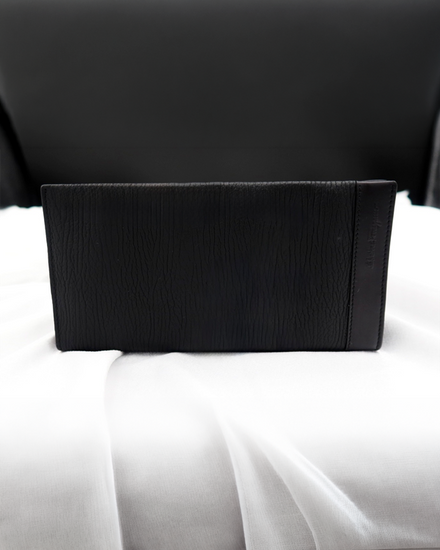 No Reserve - Salvatore Ferragamo Firenze Black Calfskin Leather Wallet Organizer (677895)