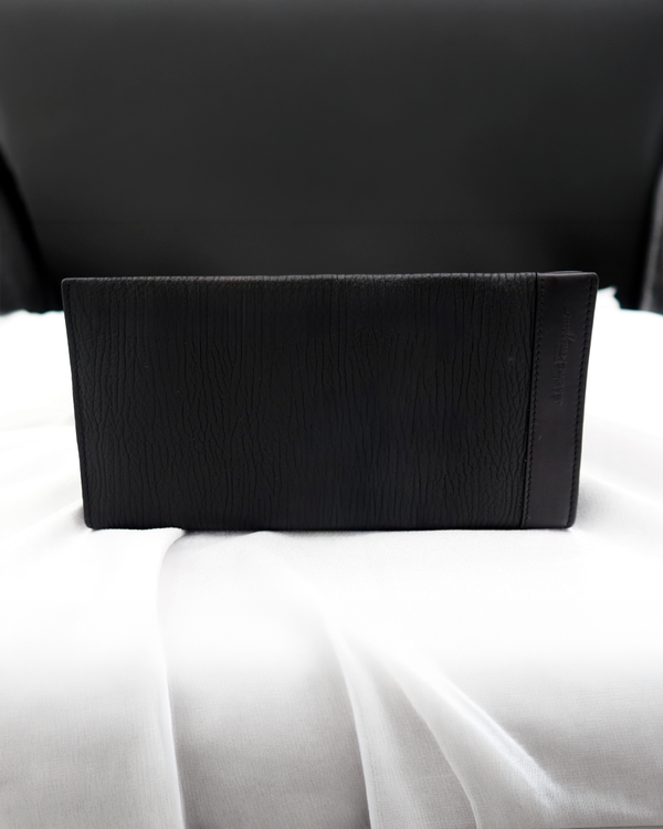 No Reserve - Salvatore Ferragamo Firenze Black Calfskin Leather Wallet Organizer (677895)
