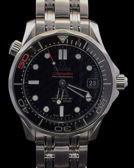 Omega Seamaster Diver 300M "James Bond 50th Anniversary" L.E. 36.25MM Black Dial Steel Bracelet (212.30.36.20.51.001)