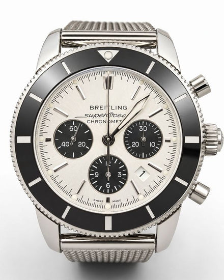 2024 Breitling Superocean Heritage II B01 S.E. 44MM Silver Dial Steel Bracelet (AB0162121G1A1)