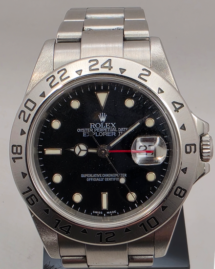 2006 Rolex Explorer II 40MM Black Dial Oyster Bracelet (16570)