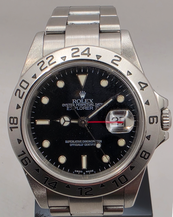 2006 Rolex Explorer II 40MM Black Dial Oyster Bracelet (16570)