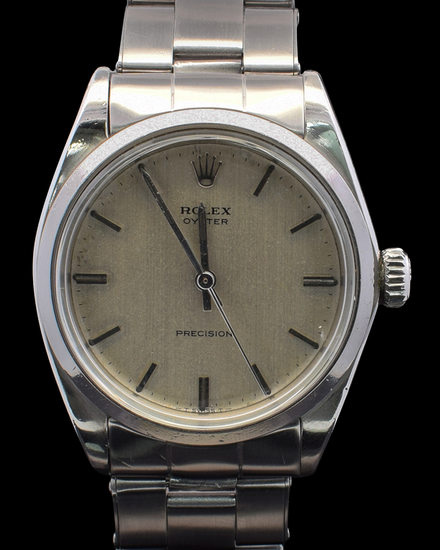 1967 Rolex Oyster Precision 34MM Silver Dial Oyster Bracelet (6426)