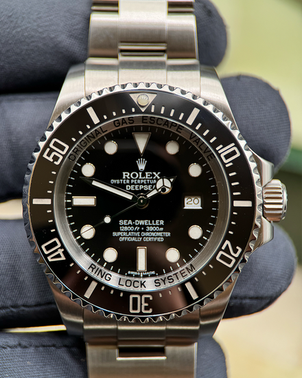 2013 Rolex Sea-Dweller Deepsea 44MM Black Dial Oyster Bracelet (116660)