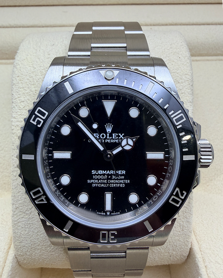 2023 Rolex Submariner No-Date 41MM Black Dial Oyster Bracelet (124060)