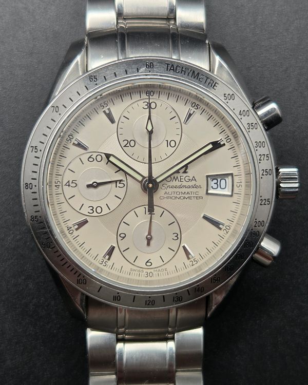 Omega Speedmaster Date 39MM Silver Dial Steel Bracelet (3513.30.00)