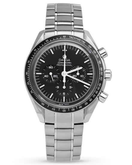 2021 Omega Speedmaster Professional Moonwatch 42MM Black Dial Steel Bracelet (311.30.42.30.01.005)