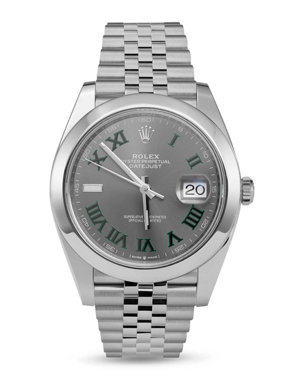 2026 Rolex Datejust "Wimbledon" 41MM Slate Dial Jubilee Bracelet (126300)