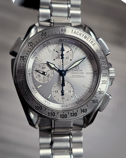 Omega Speedmaster Split-Seconds 42.25MM Silver Dial Steel Bracelet (3540.30.00)