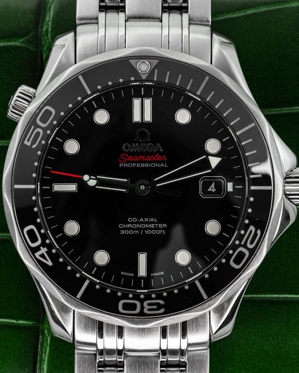 2020 Omega Seamaster Diver 300M 41MM Black Dial Steel Bracelet (212.30.41.20.01.003)