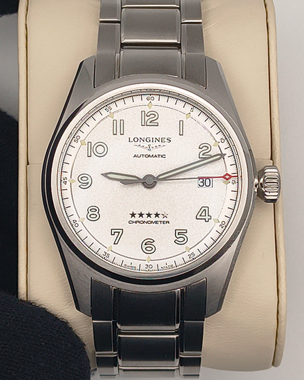 Longines Spirit Prestige Edition 40MM Silver Dial Steel Bracelet (L3.810.4.73.9)