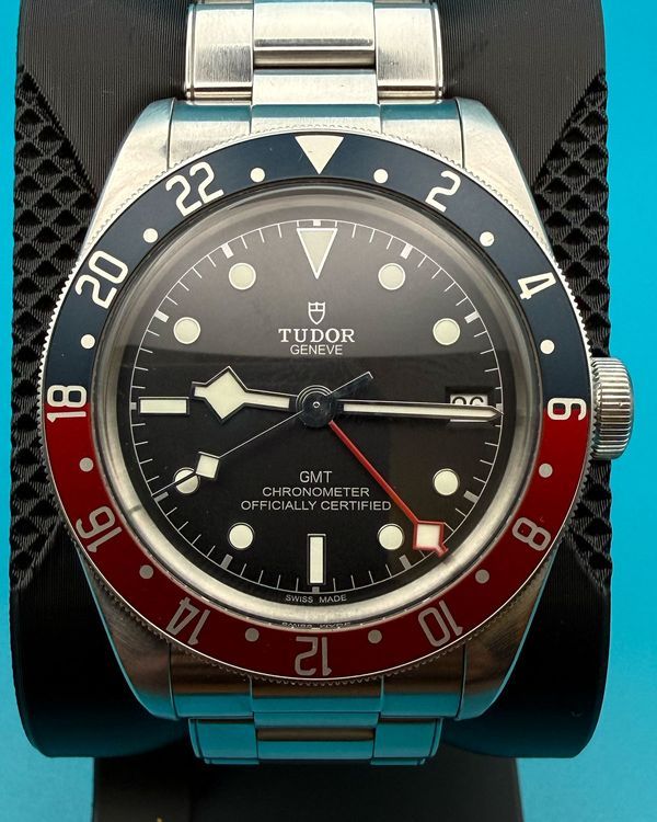 2020 Tudor Black Bay GMT "Pepsi" 41MM Black Dial Steel Bracelet (M79830RB-0001)