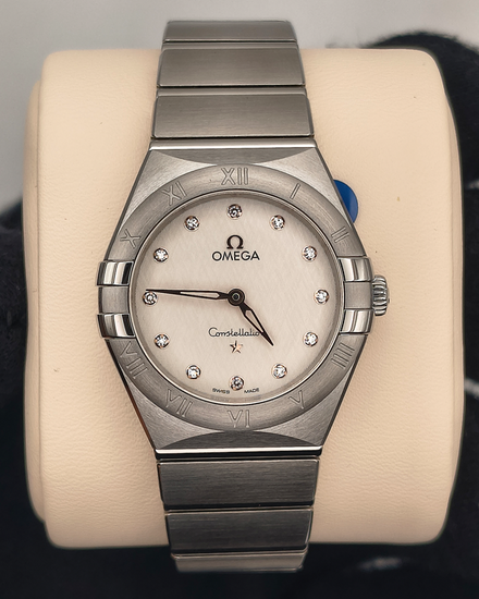 2026 Omega Constellation 28MM Quartz Silver Dial Steel Bracelet (131.10.28.60.52.001)