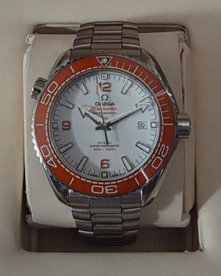 No Reserve - 2025 Omega Seamaster Planet Ocean 600M 43.5MM White Dial Steel Bracelet (215.30.44.21.04.001)