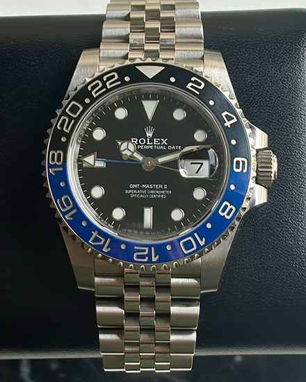 2026 Rolex GMT-Master II "Batgirl" 40MM Black Dial Jubilee Bracelet (126710BLNR)