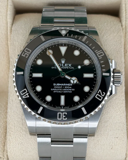 2024 Rolex Submariner No-Date 41MM Black Dial Oyster Bracelet (124060)