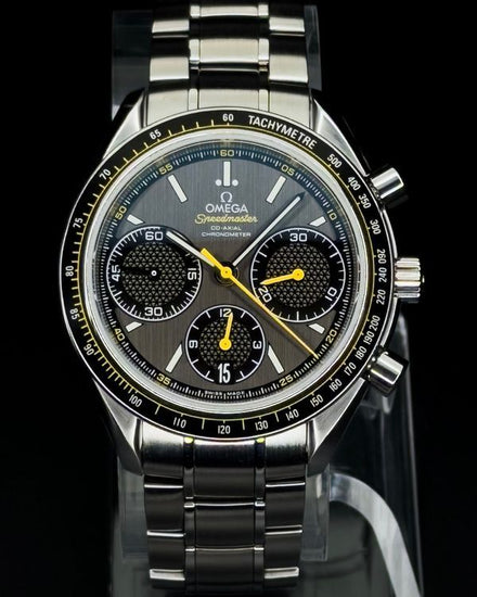 2023 Omega Speedmaster Racing Co-Axial Chronograph 40MM Grey Dial Steel Bracelet (326.30.40.50.06.001)