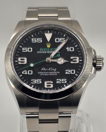 2025 Rolex Air-King 40MM Black Dial Oyster Bracelet (126900)