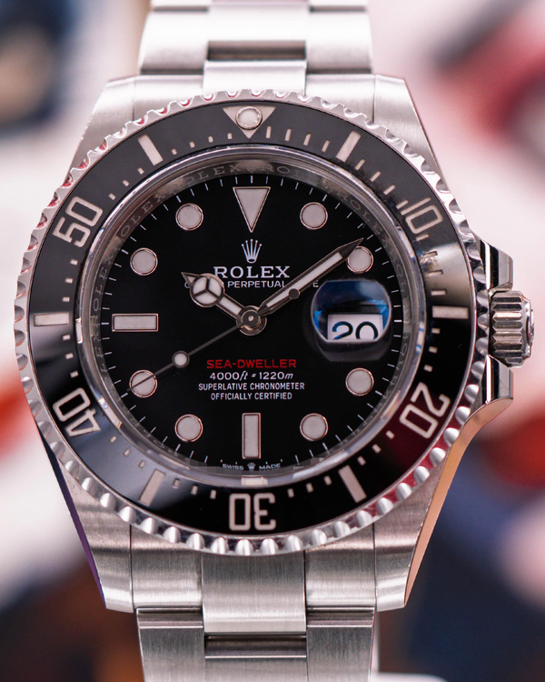 2024 Rolex Sea-Dweller "Red Letters 50th Anniversary" 43MM Black Dial Oyster Bracelet (126600)